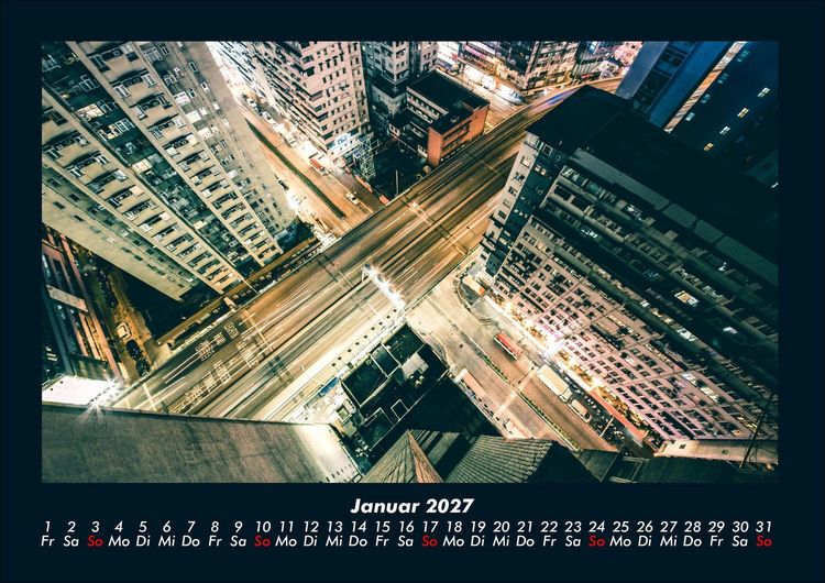 Produktbild: New York 2027 Fotokalender DIN A4