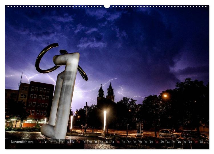Produktbild: Mein Magdeburg (hochwertiger Premium Wandkalender 2026 DIN A2 quer), Kunstdruck in Hochglanz