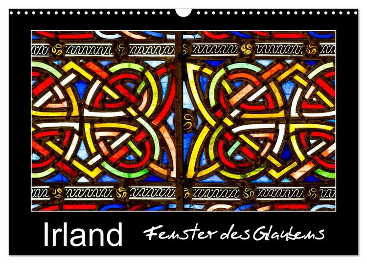 Produktbild: IRLAND - Fenster des Glaubens (Wandkalender 2026 DIN A3 quer), CALVENDO Monatskalender