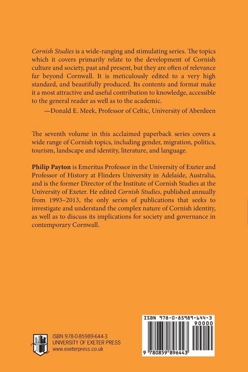 Produktbild: Cornish Studies Volume 7
