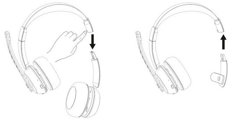 Produktbild: Hama BT-800 On Ear Headset Bluetooth&reg; Stereo Schwarz Headset, inkl. Lade- und Dockingstation Computer