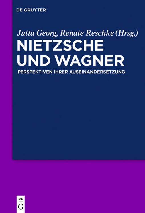 Produktbild: Nietzsche und Wagner