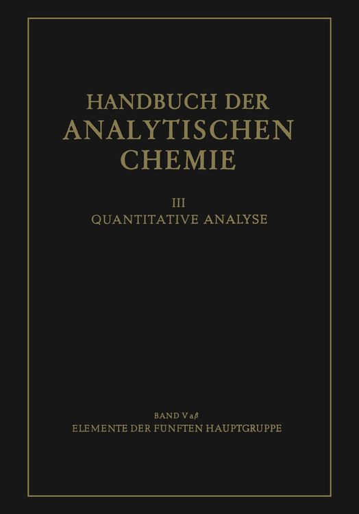 Produktbild: Elemente der F&uuml;nften Hauptgruppe