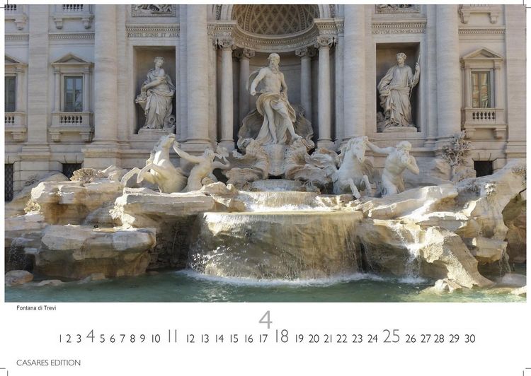 Produktbild: Rom Kalender 2027 &ndash; Wandkalender | Fotokalender Italien 35x50cm - mit 12 beeindruckenden Motiven der ewigen Stadt