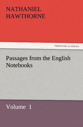 Produktbild: Passages from the English Notebooks