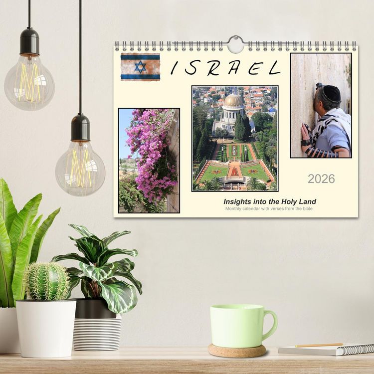 Produktbild: ISRAEL (Wall Calendar 2026 DIN A4 landscape), CALVENDO 12 Month Wall Calendar