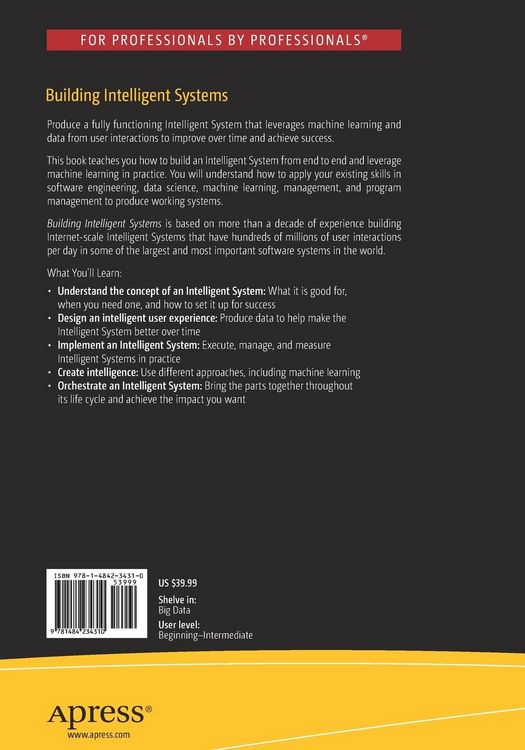 Produktbild: Building Intelligent Systems