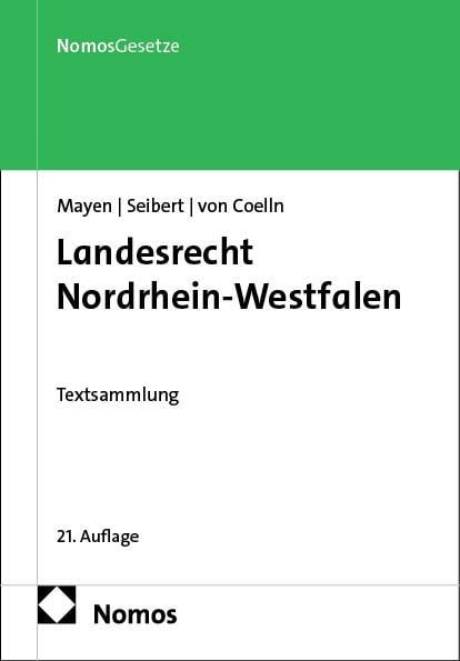 Produktbild: Landesrecht Nordrhein-Westfalen