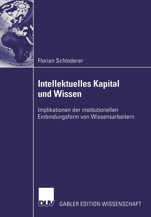 Produktbild: Intellektuelles Kapital und Wissen