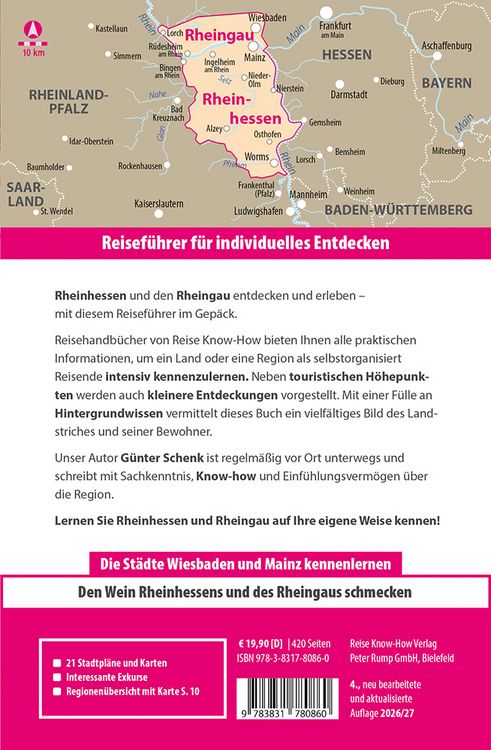 Produktbild: Reise Know-How Reisef&uuml;hrer Rheinhessen, Rheingau