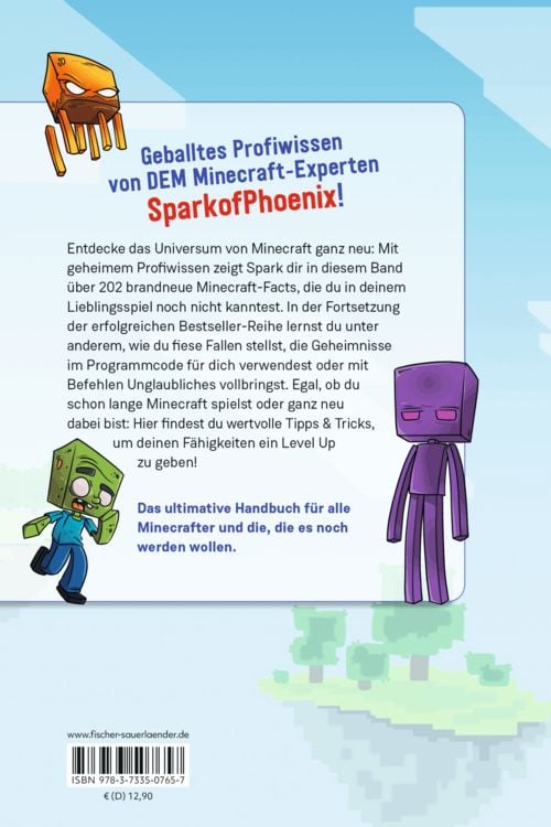 Produktbild: SparkofPhoenix: 202 Dinge in Minecraft, die du noch nicht wusstest