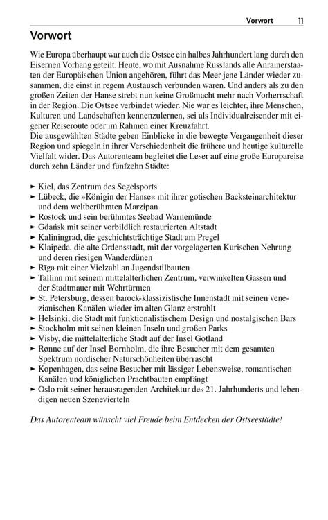 Produktbild: TRESCHER Reisef&uuml;hrer Ostseest&auml;dte