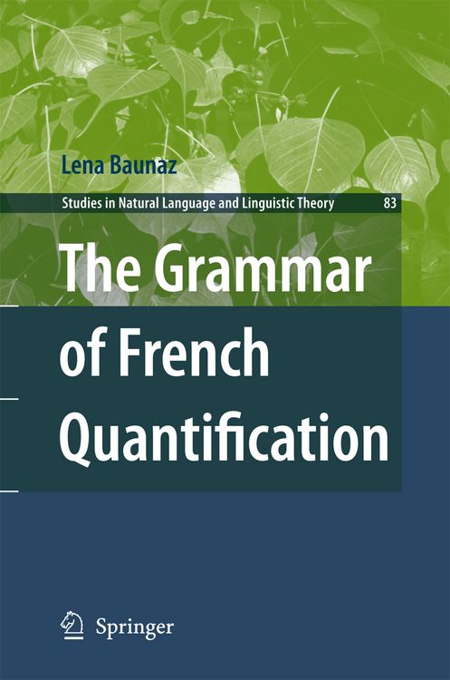 Produktbild: The Grammar of French Quantification