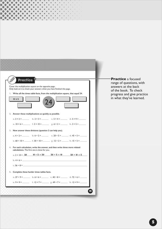 Produktbild: Mental Maths Practice Ages 7-9