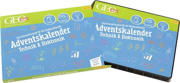 Produktbild: FRANZIS 67171 - GEOlino Technik & Elektronik Adventskalender