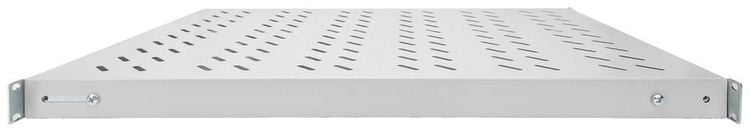 Produktbild: Digitus DN-97648 19 Zoll Netzwerkschrank-Ger&auml;teboden 1 HE variable Befestigungsschienen Geeignet f&uuml;r Schranktiefe: 1000 mm Lichtgrau (RAL 7035)