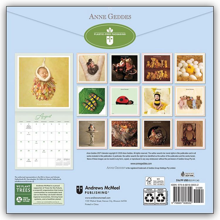 Produktbild: Anne Geddes 2027 &ndash; Wandkalender