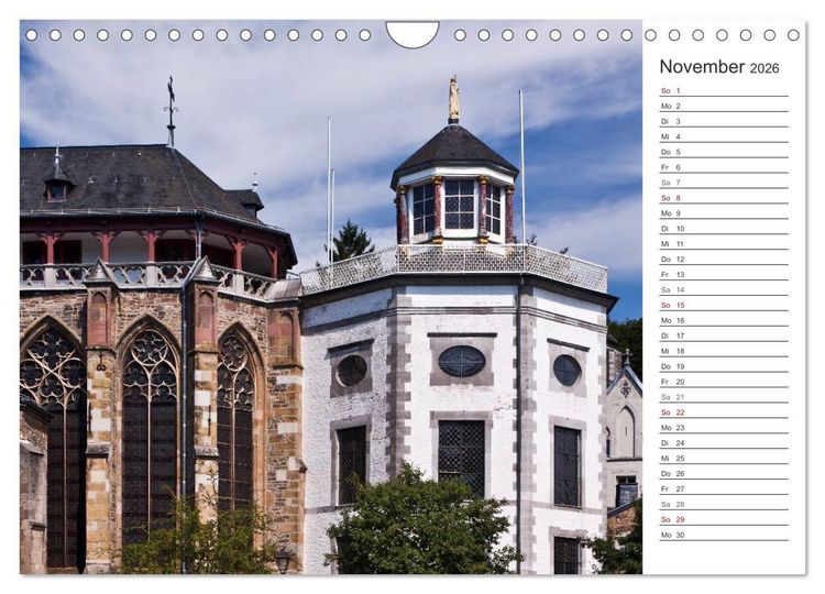 Produktbild: Kaiserstadt Aachen (Wandkalender 2026 DIN A4 quer), CALVENDO Monatskalender