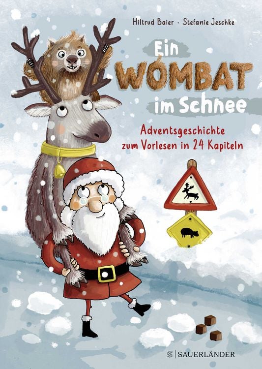 Produktbild: Ein Wombat im Schnee. Adventsgeschichte zum Vorlesen in 24 Kapiteln
