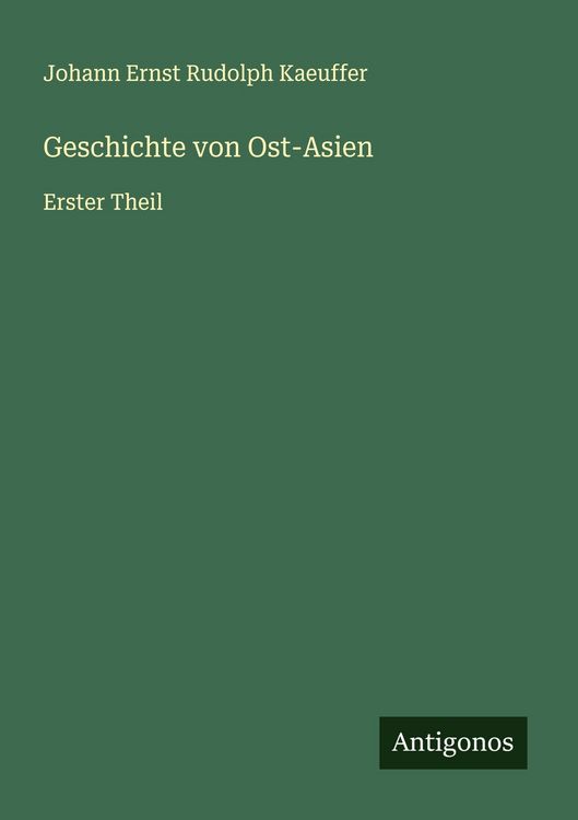 Produktbild: Geschichte von Ost-Asien