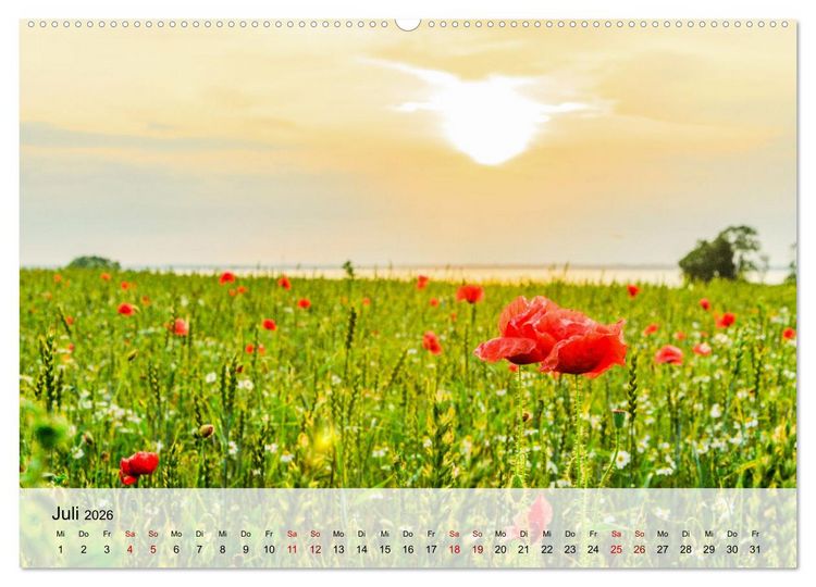 Produktbild: Schwedeneck Natur und Meer (Wandkalender 2026 DIN A2 quer), CALVENDO Monatskalender