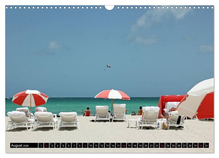 Produktbild: MIAMI (Wandkalender 2026 DIN A3 quer), CALVENDO Monatskalender