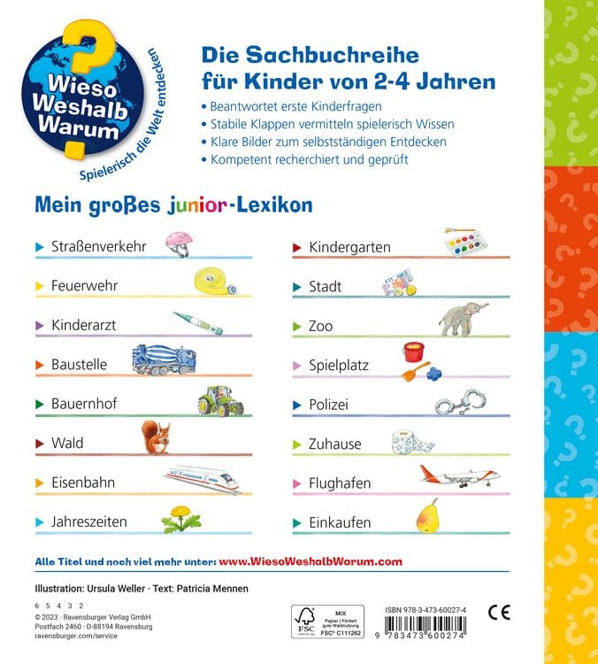 Produktbild: Wieso? Weshalb? Warum? Sonderband - Mein gro&szlig;es junior-Lexikon