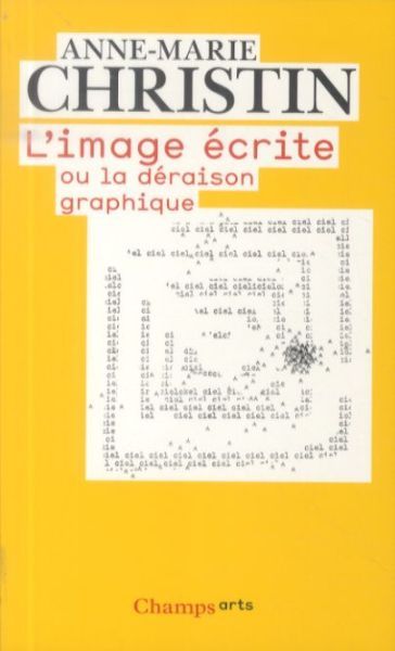 Produktbild: L'image &eacute;crite ou La d&eacute;raison graphique