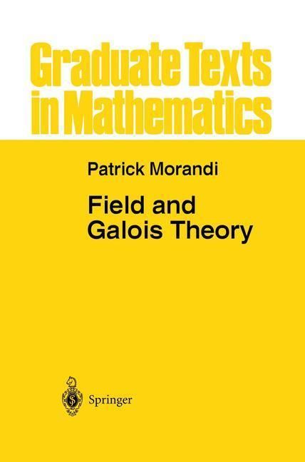 Produktbild: Field and Galois Theory
