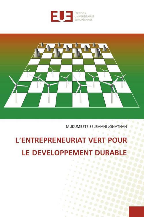 Produktbild: L'entrepreneuriat Vert Pour Le Developpement Durable