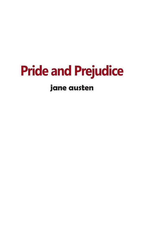 Produktbild: Pride and Prejudice