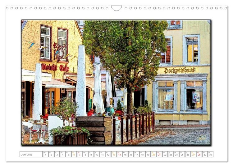 Produktbild: Jever - die Nordsee vor der T&uuml;r (Wandkalender 2026 DIN A3 quer), CALVENDO Monatskalender
