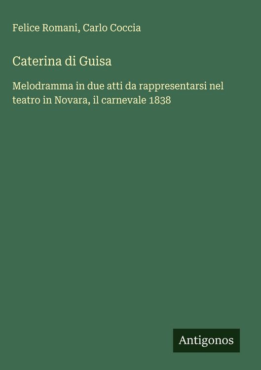 Produktbild: Caterina di Guisa
