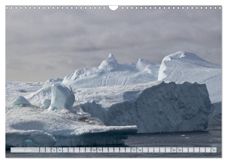 Produktbild: Gr&ouml;nland intensiv (Wandkalender 2026 DIN A3 quer), CALVENDO Monatskalender