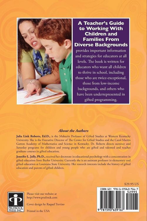 Produktbild: A Teacher's Guide to Working With Children and Families From Diverse Backgrounds