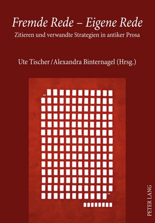 Produktbild: Fremde Rede &ndash; Eigene Rede