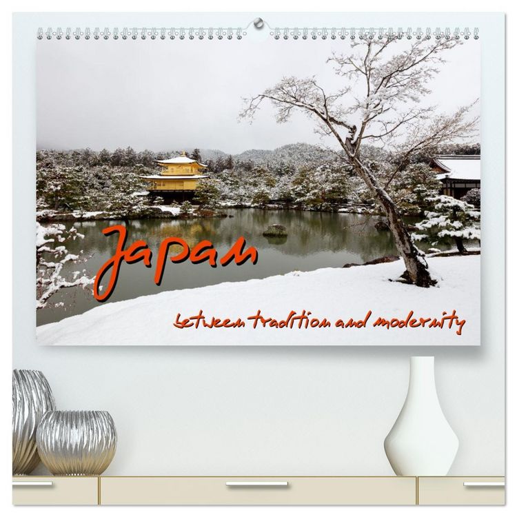 Produktbild: Japan - between tradition and modernity (High Quality Premium Wall Calendar 2026 DIN A2 landscape),CALVENDO 12 Month Wall Calendar