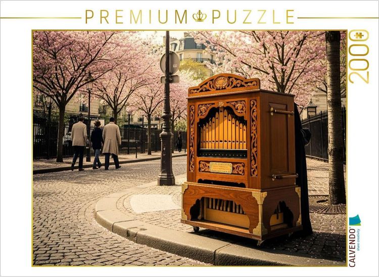 Produktbild: CALVENDO Puzzle Fr&uuml;hlingstr&auml;ume in Paris | 2000 Teile Lege-Gr&ouml;&szlig;e 90x67cm Foto-Puzzle f&uuml;r gl&uuml;ckliche Stunden