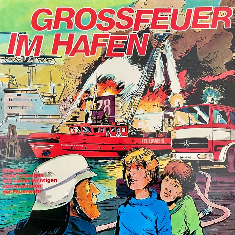 Produktbild: Gro&szlig;feuer im Hafen - Ein Tatsachenbericht