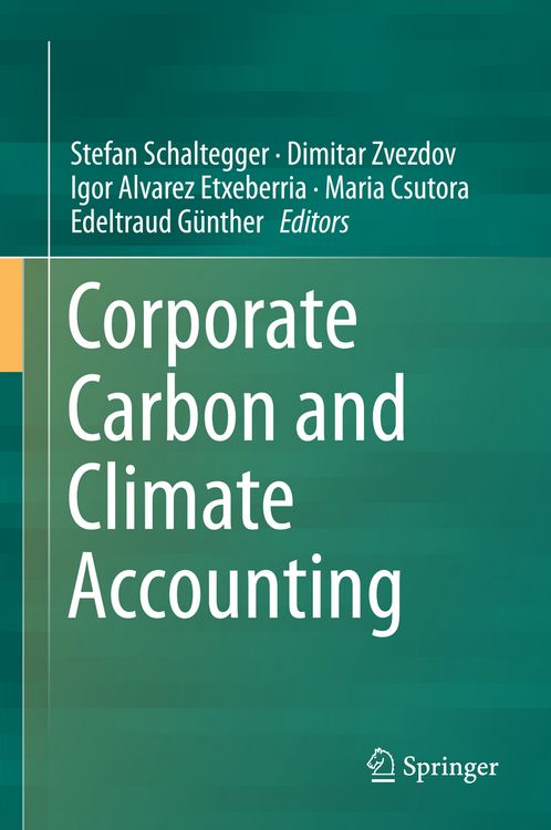 Produktbild: Corporate Carbon and Climate Accounting