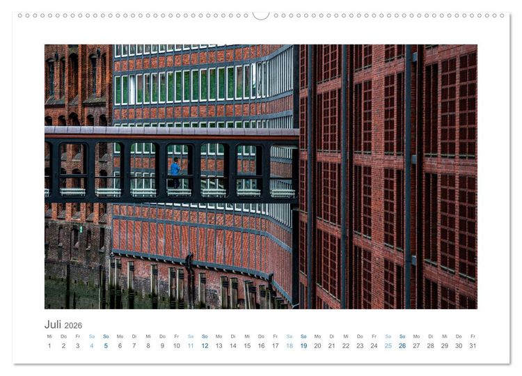 Produktbild: Architektonische Details aus Europa (hochwertiger Premium Wandkalender 2026 DIN A2 quer), Kunstdruck in Hochglanz