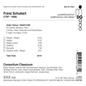 Produktbild: Oktett F-Dur D 803