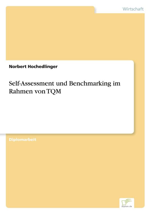 Produktbild: Self-Assessment und Benchmarking im Rahmen von TQM