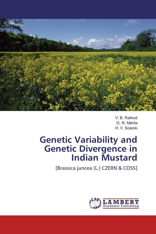 Produktbild: Genetic Variability and Genetic Divergence in Indian Mustard