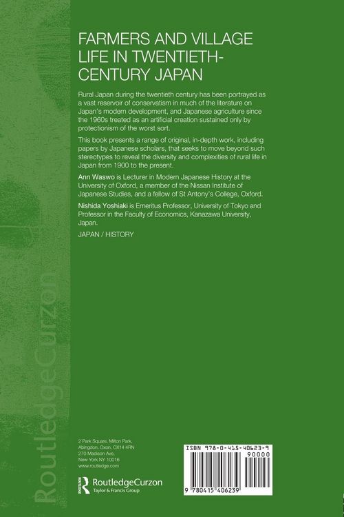 Produktbild: Farmers and Village Life in Japan