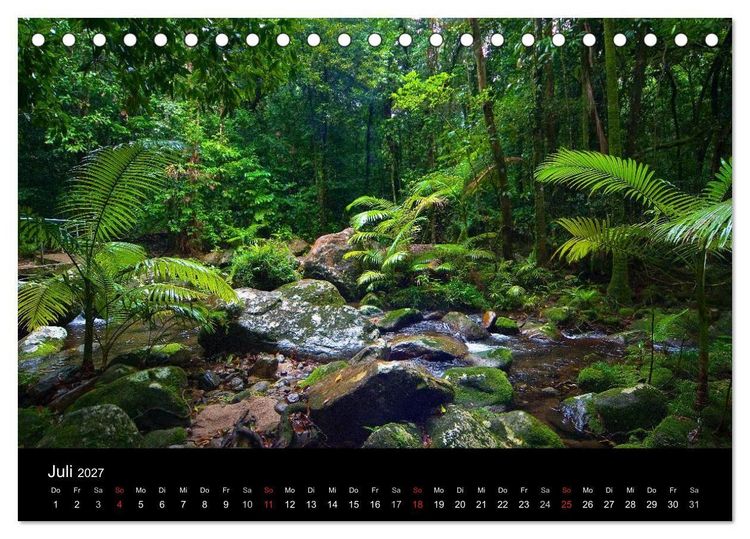 Produktbild: Australien (Tischkalender 2027 DIN A5 quer), CALVENDO Monatskalender