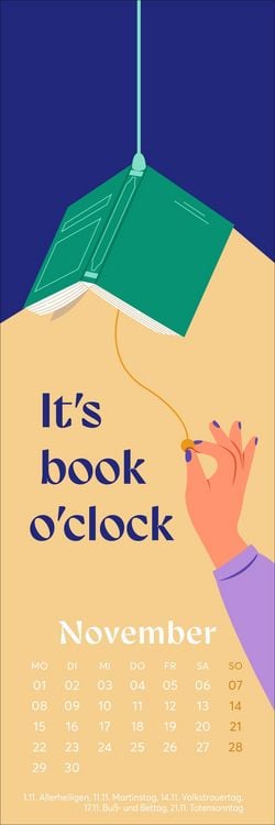 Produktbild: Book Love Lesezeichen & Kalender 2027
