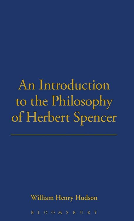 Produktbild: Introduction To Philosophy Of H Spencer