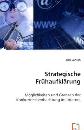 Produktbild: Jansen, D: Strategische Fr&uuml;haufkl&auml;rung