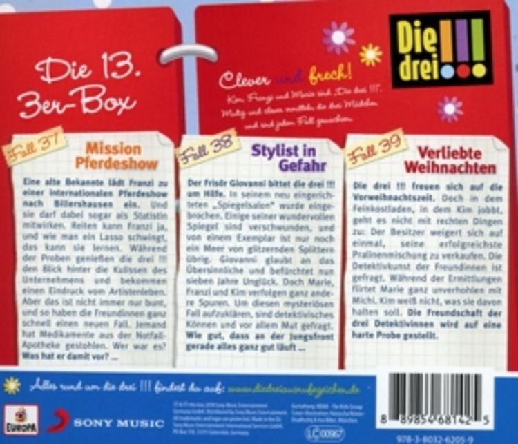 Die drei !!! 3er Box - Folgen 37-39
